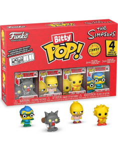 Funko Pop! Bitty Colección Simpsons - Scratchy, Abuelo y Lisa 2