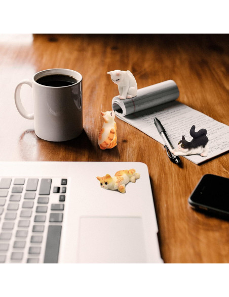 Figuritas de Gato Mini Realista iLAND - Accesorios Casa Muñecas 1:12