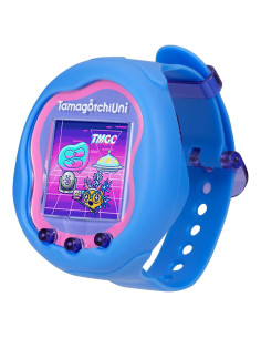 Tamagotchi Uni Azul BANDAI - Juguete Interactivo Wi-Fi