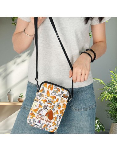 Bolsa Cruzada Lady y Tramp Bella Notte - 21.4x14.5cm