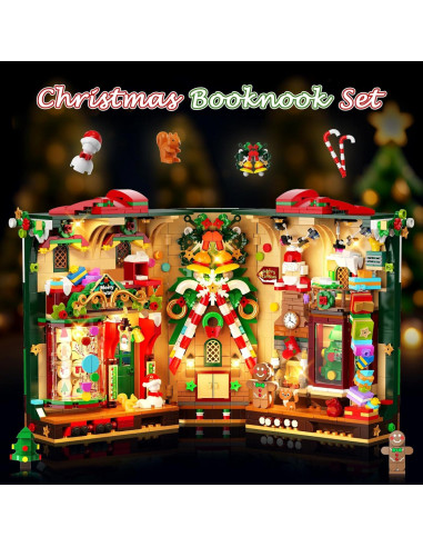 Juego de Construcción Navidad INSOON 1418 Piezas Casa Jengibre