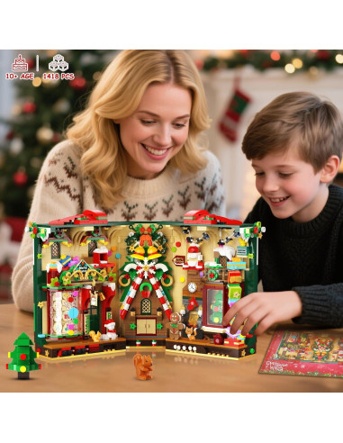 Juego de Construcción Navidad INSOON 1418 Piezas Casa Jengibre