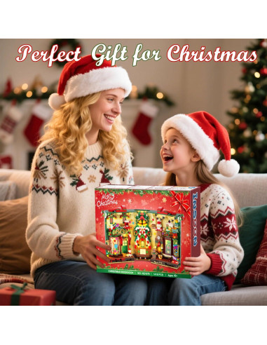 Juego de Construcción Navidad INSOON 1418 Piezas Casa Jengibre