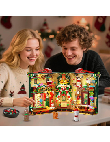 Juego de Construcción Navidad INSOON 1418 Piezas Casa Jengibre