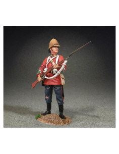 Soldado de Juguete W. Britain Regimiento Británico 24 Infantería 1:30