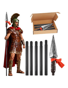 Lanza Espartana de Plástico 177.8 cm - Accesorio de Disfraz