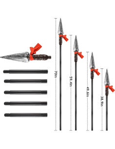 Lanza Espartana de Plástico 177.8 cm - Accesorio de Disfraz 2