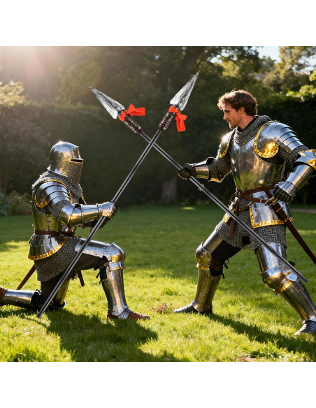 Lanza Espartana de Plástico 177.8 cm - Accesorio de Disfraz