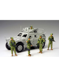 Kit de Modelo Tamiya JGSDF Irak Asistencia Humanitaria 1/35 2