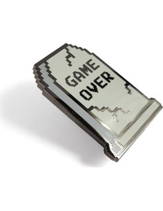 Pin de Esmalte 8-Bit Tumba Game Over Pinsanity 3.5cm 2