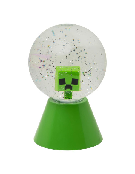 Luz LED Globo de Nieve Creeper Paladone 12 cm Cambio de Color