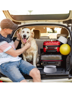 Tazón de Agua Plegable SLSON para Perros a Prueba de Derrames 2