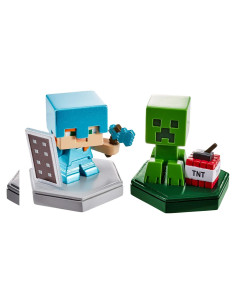 Figuras Mini Boost Minecraft Earth Mattel 2-Pack Juguetes