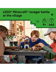 LEGO Minecraft Puesto de Avance y Ravager 21278 - 665 Piezas 2