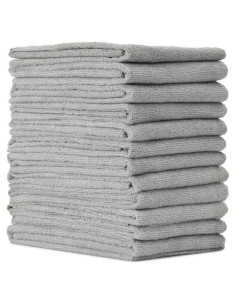 Toallas de Microfibra VIKING 12 Unidades 61x61 cm Gris Absorbentes