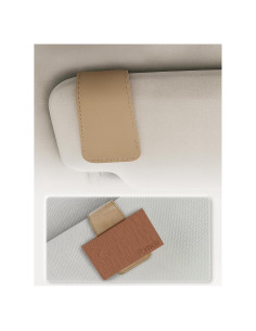 Clip de Visera para Ambientador de Coche POMOA - Madera Marrón