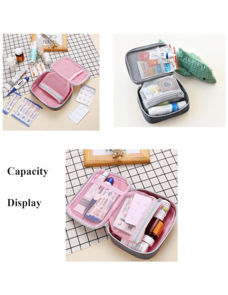 Bolsa de Primeros Auxilios Portátil Haozaikeji - Tamaño Mini y Grande