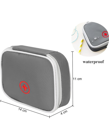 Bolsa de Primeros Auxilios Portátil Haozaikeji - Tamaño Mini y Grande