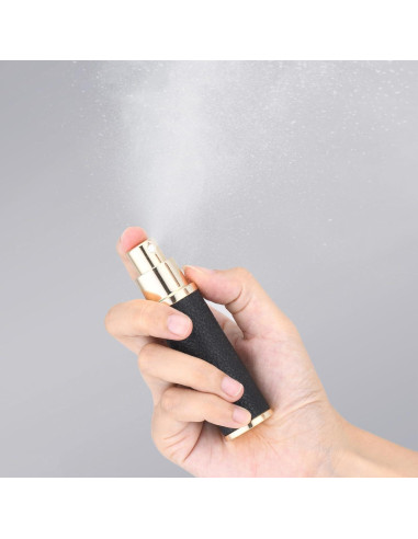 Atomizador de Perfume Rellenable Fusupak 10ml Marrón 2PCS