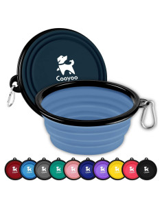 Cuencos Plegables para Perros y Gatos COOYOO - 2 Unidades