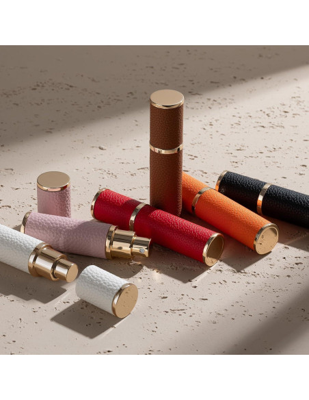 Atomizador de Perfume Rellenable Fusupak 10ml Marrón 2PCS