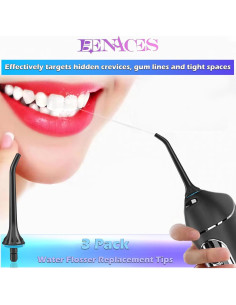 3 Puntas de Reemplazo para Irrigador Dental BENACES 2