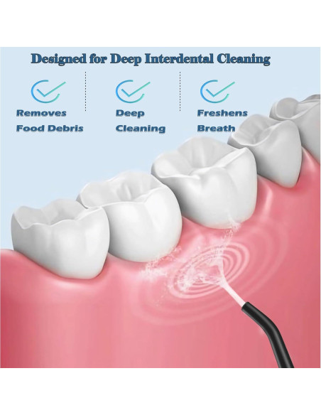 3 Puntas de Reemplazo para Irrigador Dental BENACES 3 Puntas de Reemplazo para Irrigador Dental BENACES