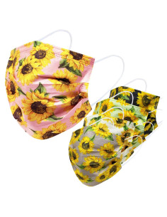 Mascarillas desechables 3 capas Everydayspecial 50 pcs floral
