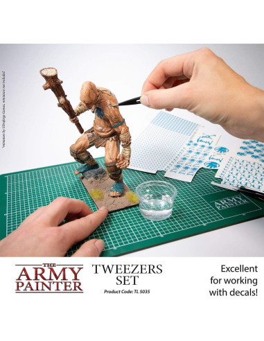 Pinzas de Precisión The Army Painter - Juego de 2 Tipos 95mm y 103mm