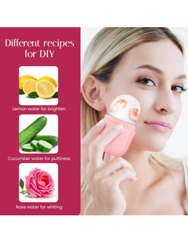 Rodillo de Hielo Facial HUBSAN - Molde Silicona 12 cm