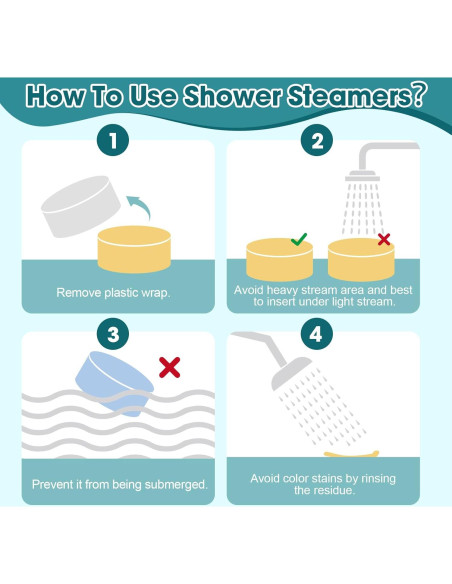 32 Bombas de Ducha Aromaterapia KONEUK - Regalos Spa