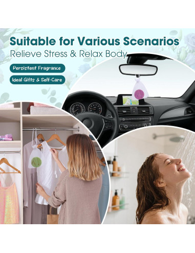 32 Bombas de Ducha Aromaterapia KONEUK - Regalos Spa