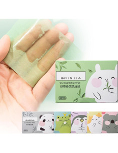 Hojas Absorbentes de Aceite Galepromot 200 Unidades Carbón Bambú 2