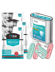 Palillos de Hilo Dental HZXG con Dispensador Automático 442pcs