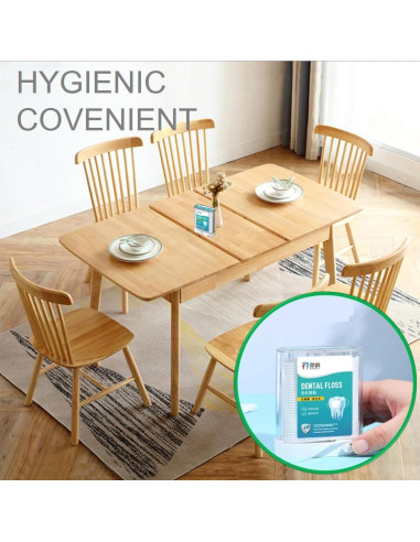 Palillos de Hilo Dental HZXG con Dispensador Automático 442pcs