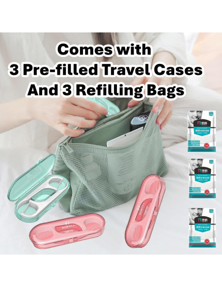 Palillos de Hilo Dental HZXG con Dispensador Automático 442pcs