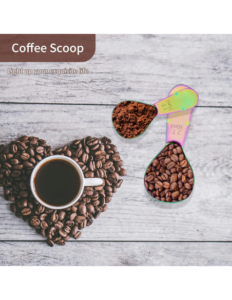 Juego de 2 cucharas medidoras Philbinden acero inoxidable 30ml