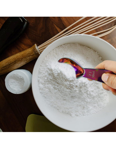 Juego de 2 cucharas medidoras Philbinden acero inoxidable 30ml