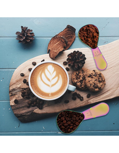 Juego de 2 cucharas medidoras Philbinden acero inoxidable 30ml