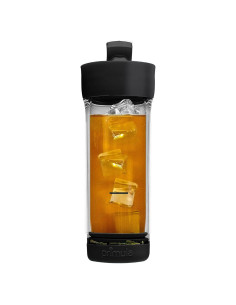 Primula Iced Tea Maker 16 oz Botella Infusora Negra