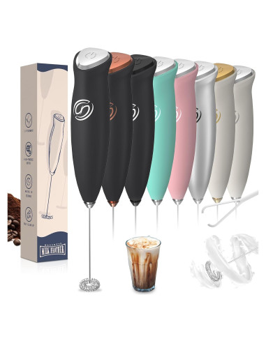 Batidor de Leche Eléctrico HeyLotie MFB Negro 0.1kg