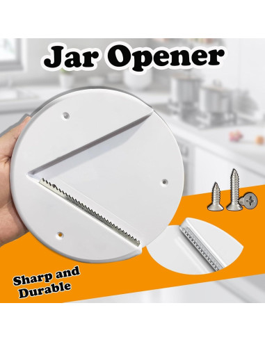 Abridor de Tarros Bajo Gabinete Genérico - Antideslizante y Fácil de Usar