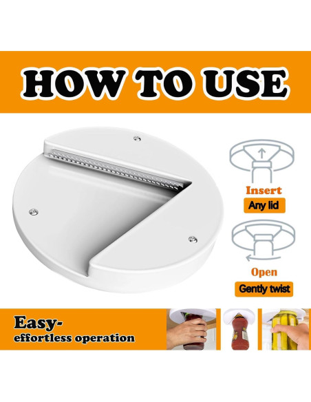 Abridor de Tarros Bajo Gabinete Genérico - Antideslizante y Fácil de Usar