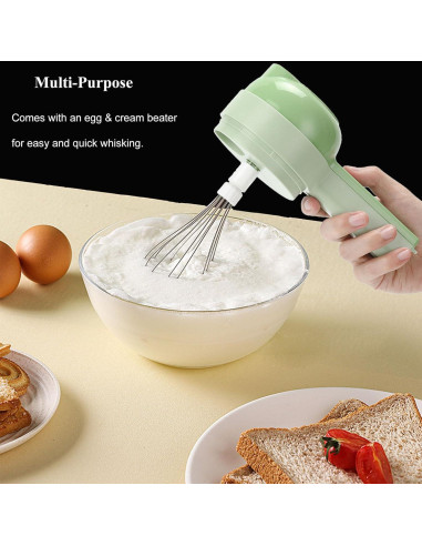 Picadora de Verduras Eléctrica Podoboq 5 en 1 Multifuncional