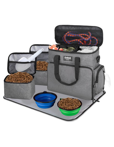 Bolsa de Viaje para Perros Goloni - Aprobada por Aerolíneas, 36.8x34.5x16.5cm