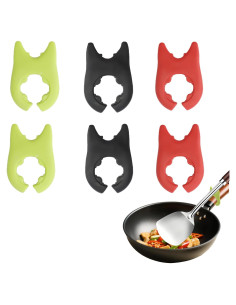 Soporte para Cucharas de Silicona IEMIEBSHA 6 Piezas Colores