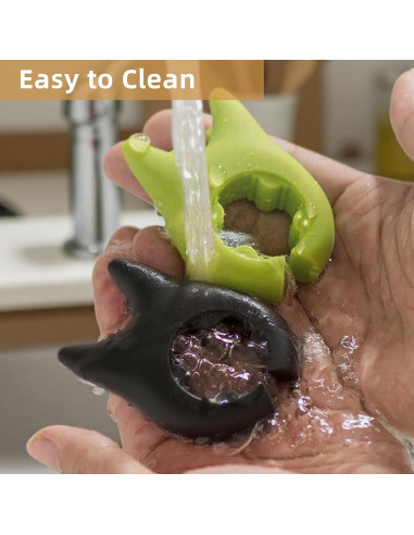 Soporte para Cucharas de Silicona IEMIEBSHA 6 Piezas Colores