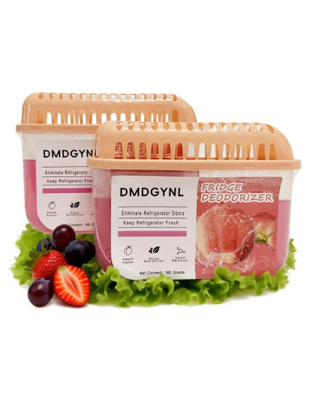 Desodorante de Refrigerador DMDGYNL Gel Durazno 2 Pcs