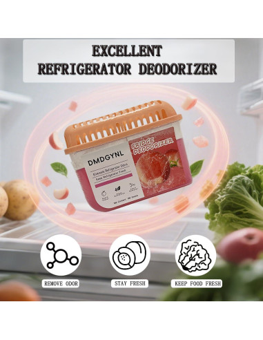 Desodorante de Refrigerador DMDGYNL Gel Durazno 2 Pcs