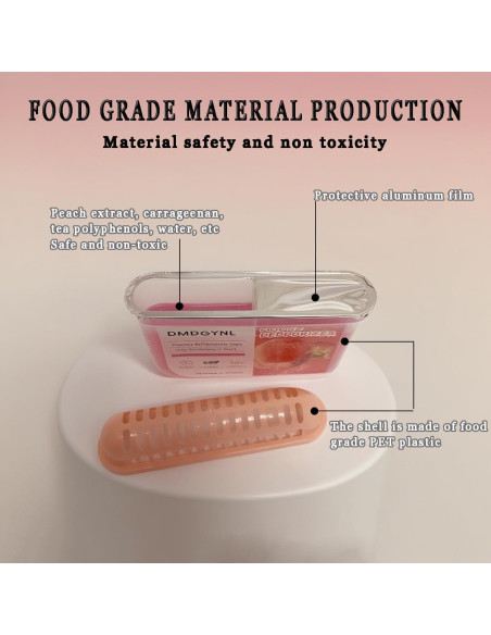 Desodorante de Refrigerador DMDGYNL Gel Durazno 2 Pcs